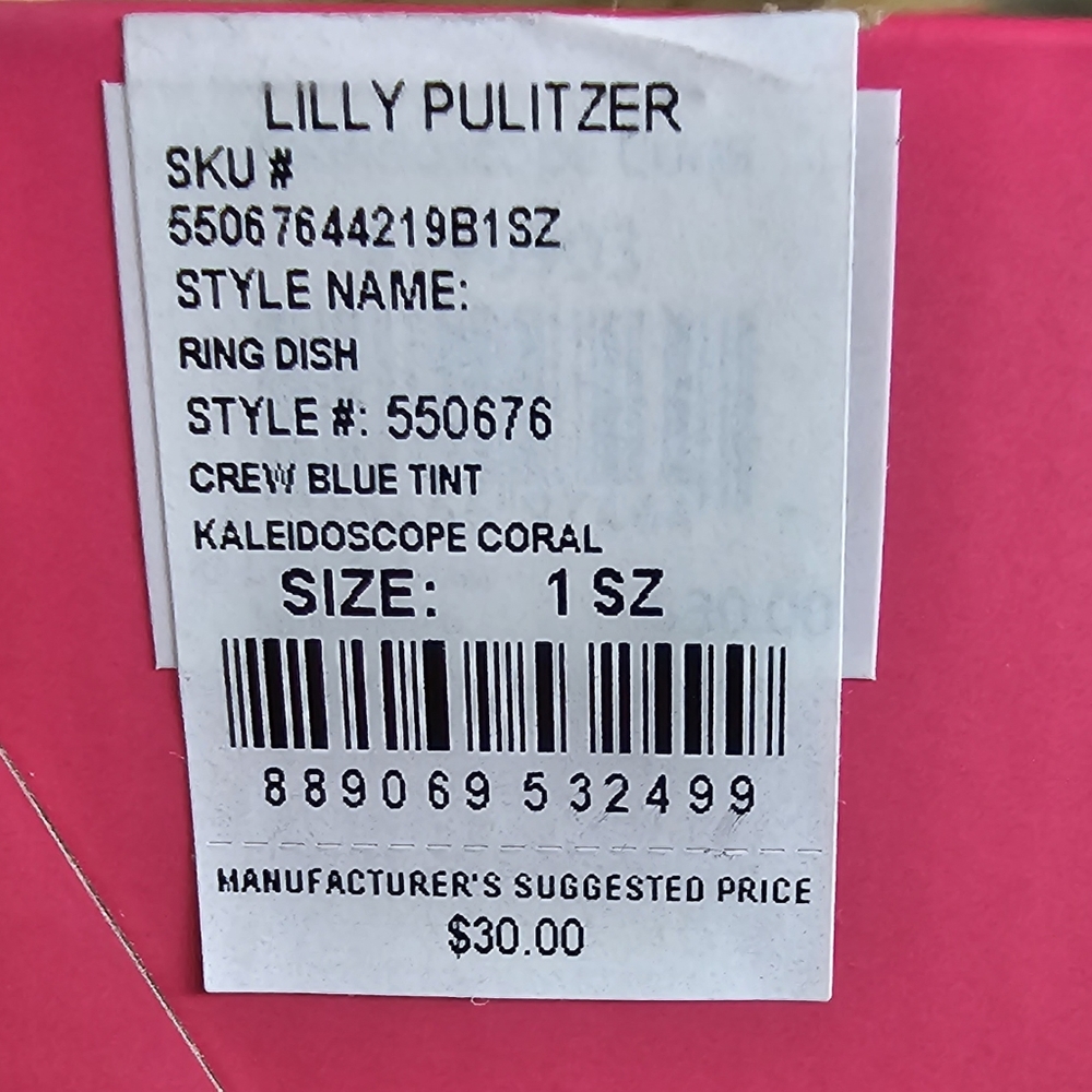 Lilly Pulitzer Starfish Ring Holder New in Box - Picture 2 of 2